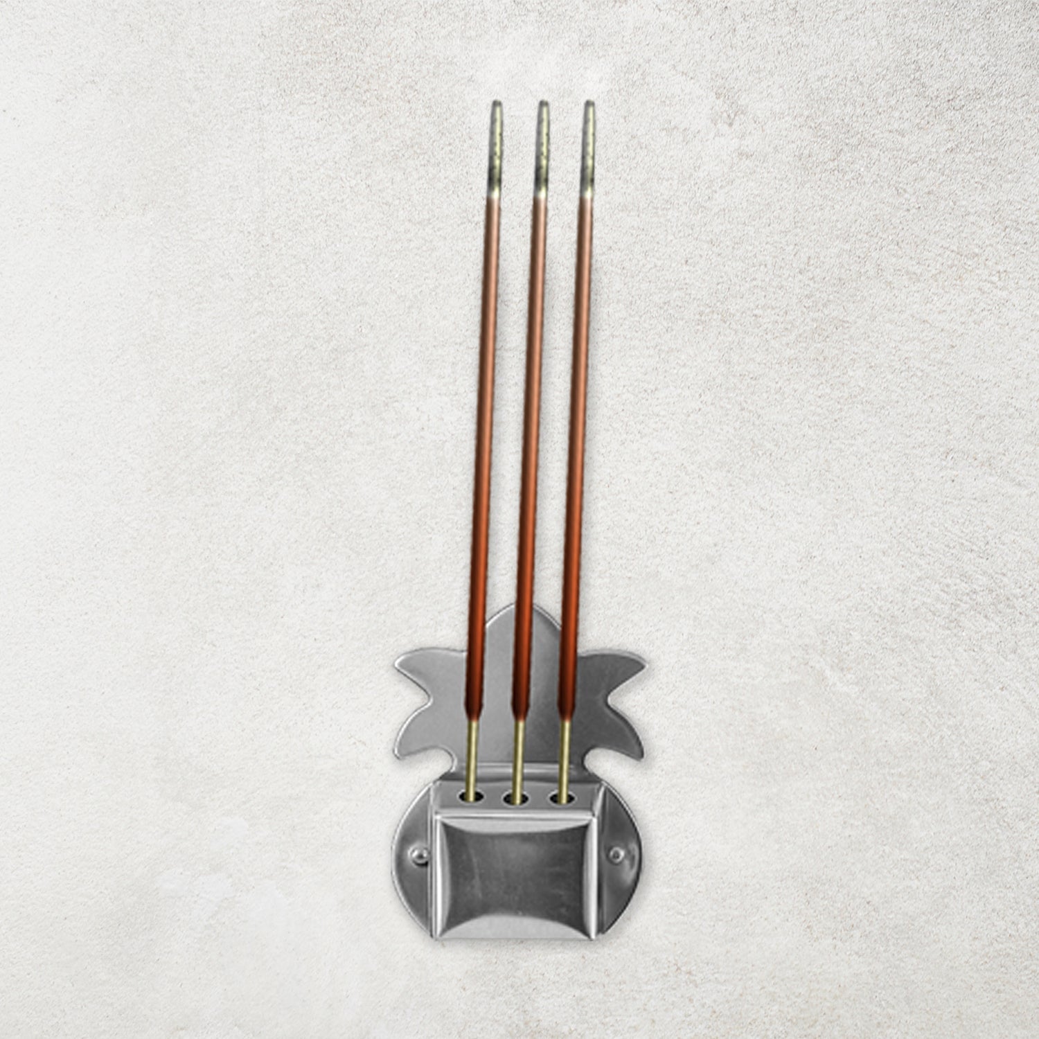 Wall-Mount Metal Incense Stick Holders (3 Pc) Wall-Mount Metal Incense Stick Holders (3 Pc)